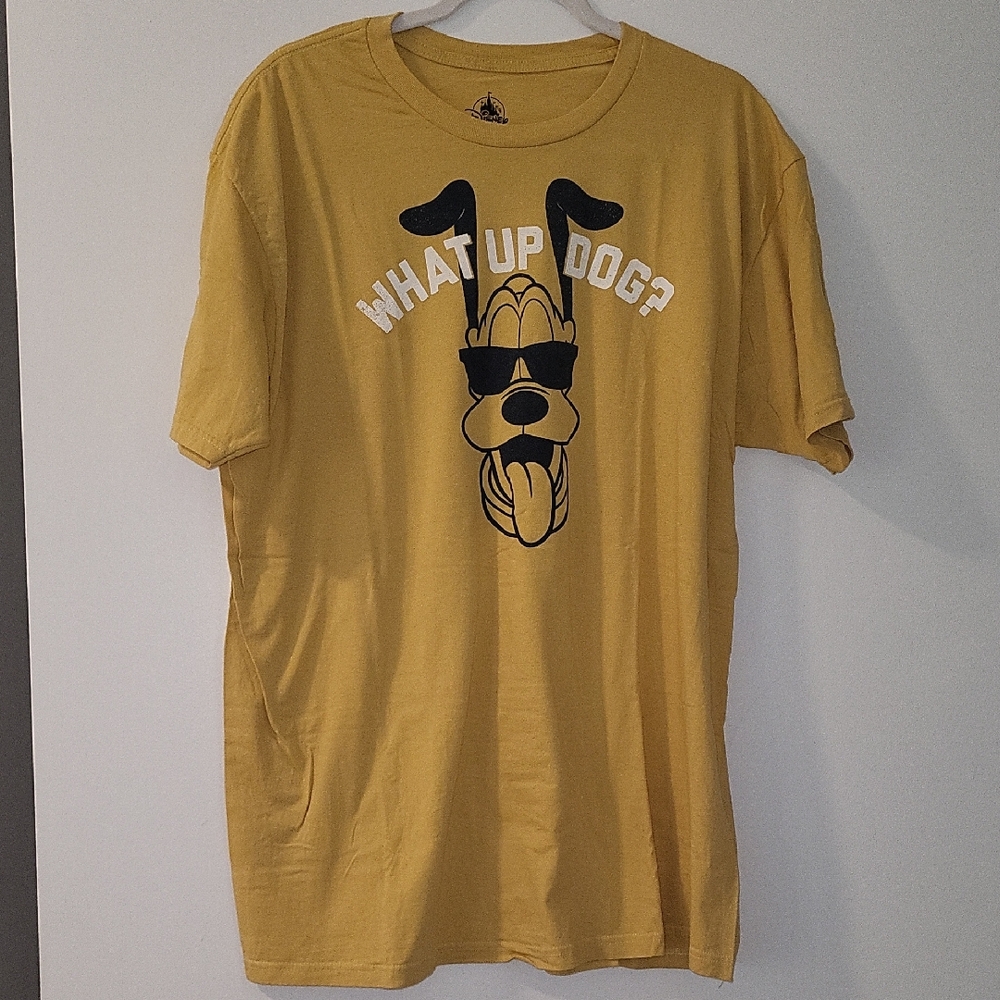 Disney Yellow Pluto Graphic Tee